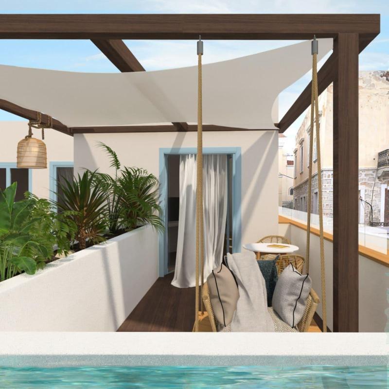 Shapes Luxury Suites Ermoupoli Ngoại thất bức ảnh
